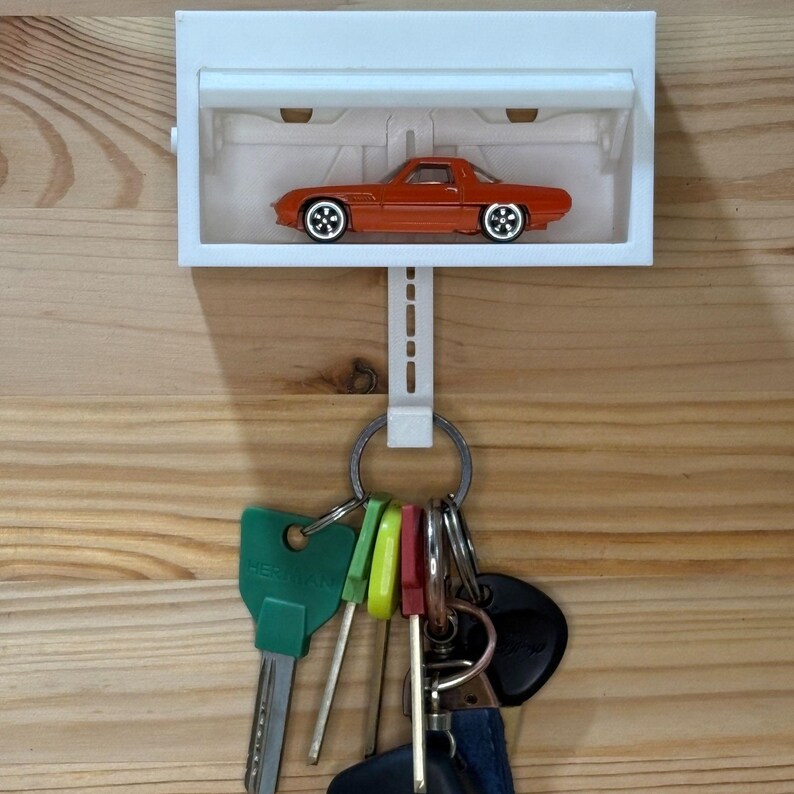 Hot Wheels Display Key Holder | Car Garage Wall Organizer | 3D Printed ...