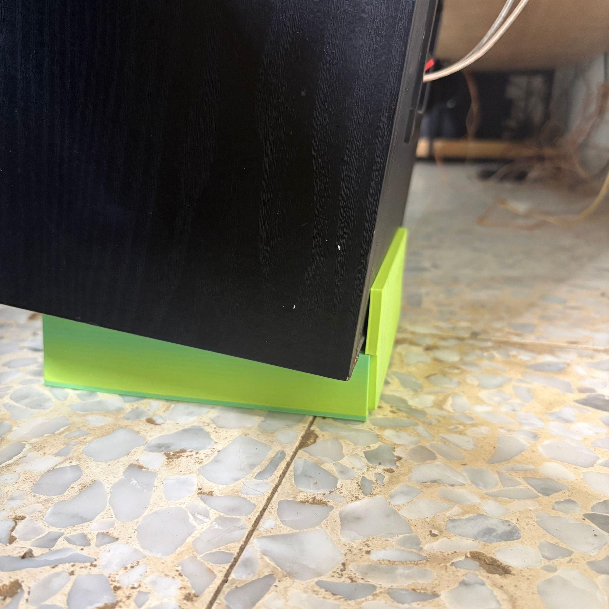 Hidden Riser Hidden Speaker Stand With Secret Compartment | Angled Audio Riser ...