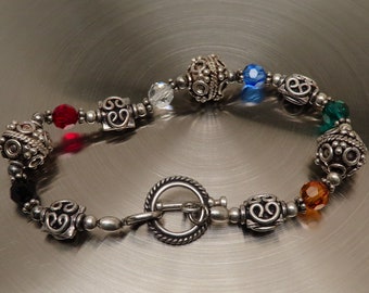 .925 Sterling Silver Wrap Bali Bead .925 Sterling Silver Wrap Bali Bead