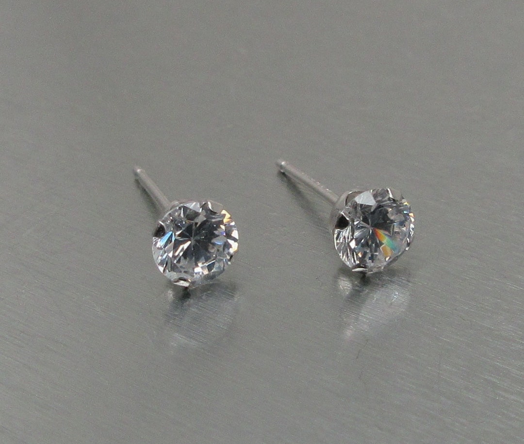 Jcm 14k cz earrings sale