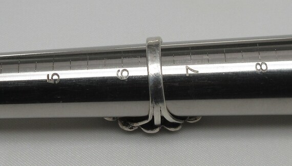 Solid 925 Sterling Silver Multi Color Striped Gem… - image 7