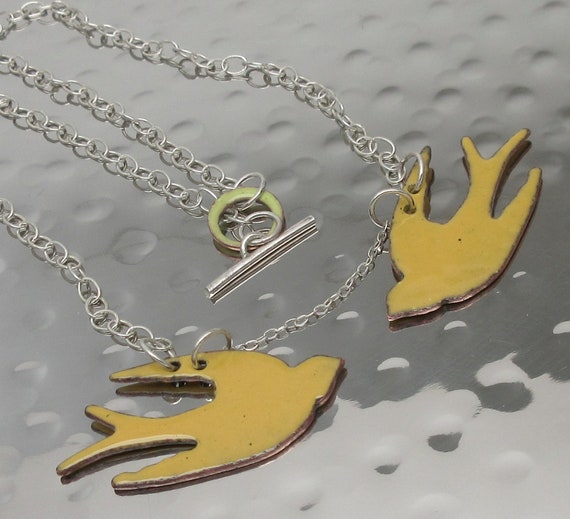 17" Solid 925 Sterling Silver/Copper Ceramic Flyi… - image 4