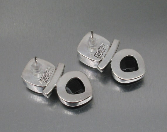 Solid 925 Sterling Silver Genuine Cushion Cut Qua… - image 2