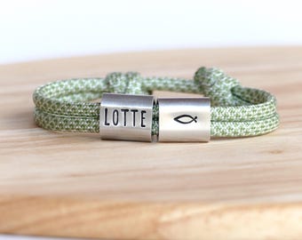 Personalized communion bracelet with engraving for First Communion, Baptism, Confirmation, Confirmation