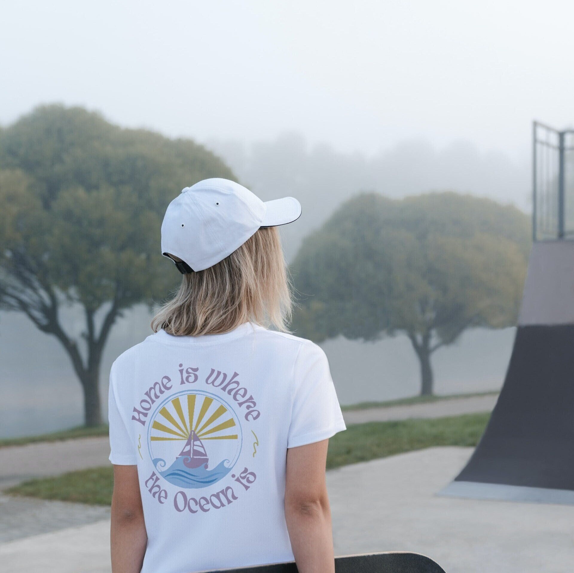 45R45rpmSoul of the Ocean プリントオーシャンTシャツ 45RSoul of the Oceanプリントの908オーシャンTシャツ（トップ
