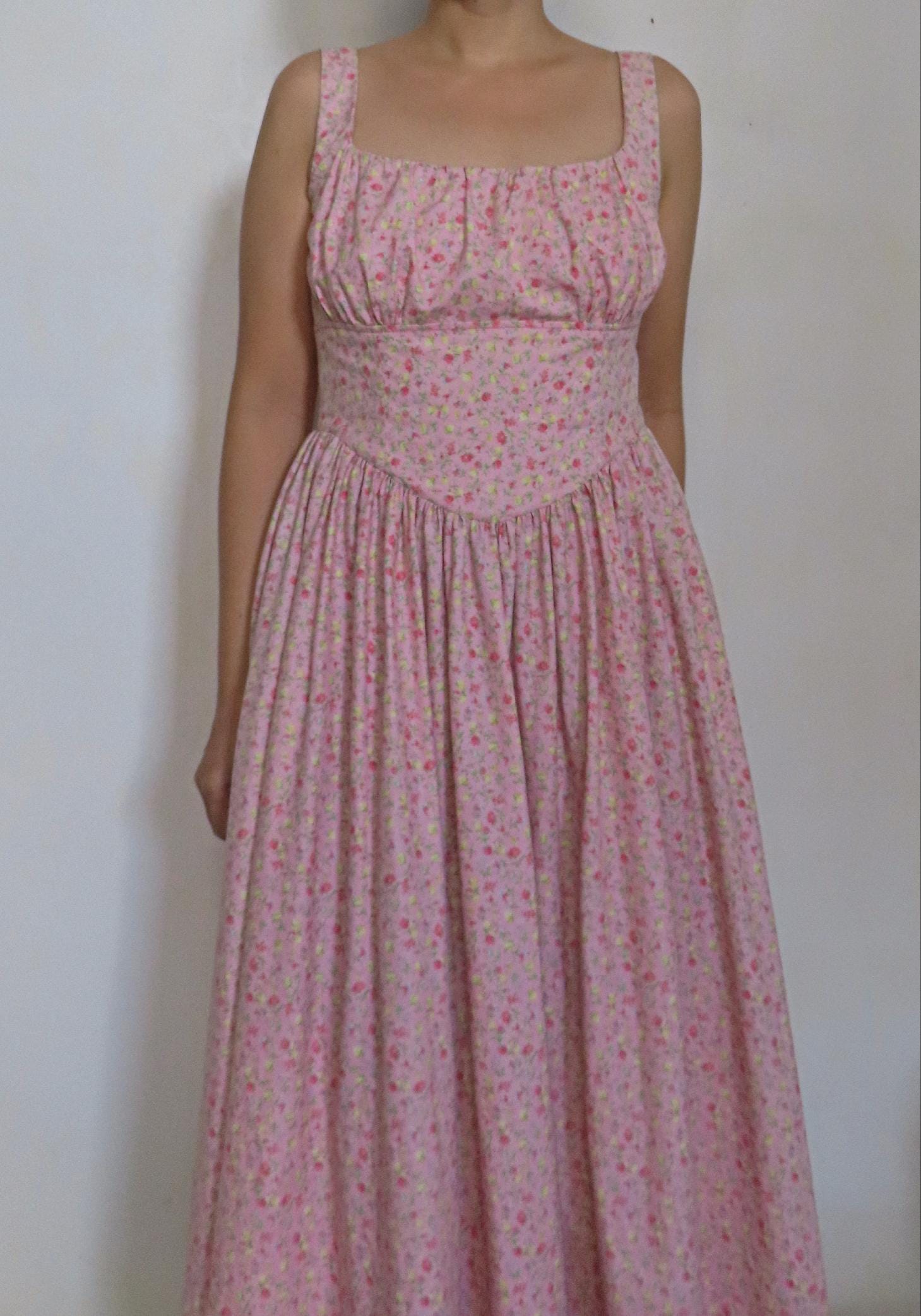 Basque Waist Pattern Bustier Bodice Dress Sewing Pattern – Basque Waist, Scoop Neck (PDF ...