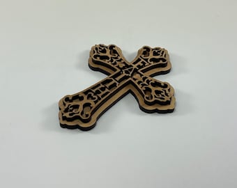 Cruz de fe personalizable (pequeña)