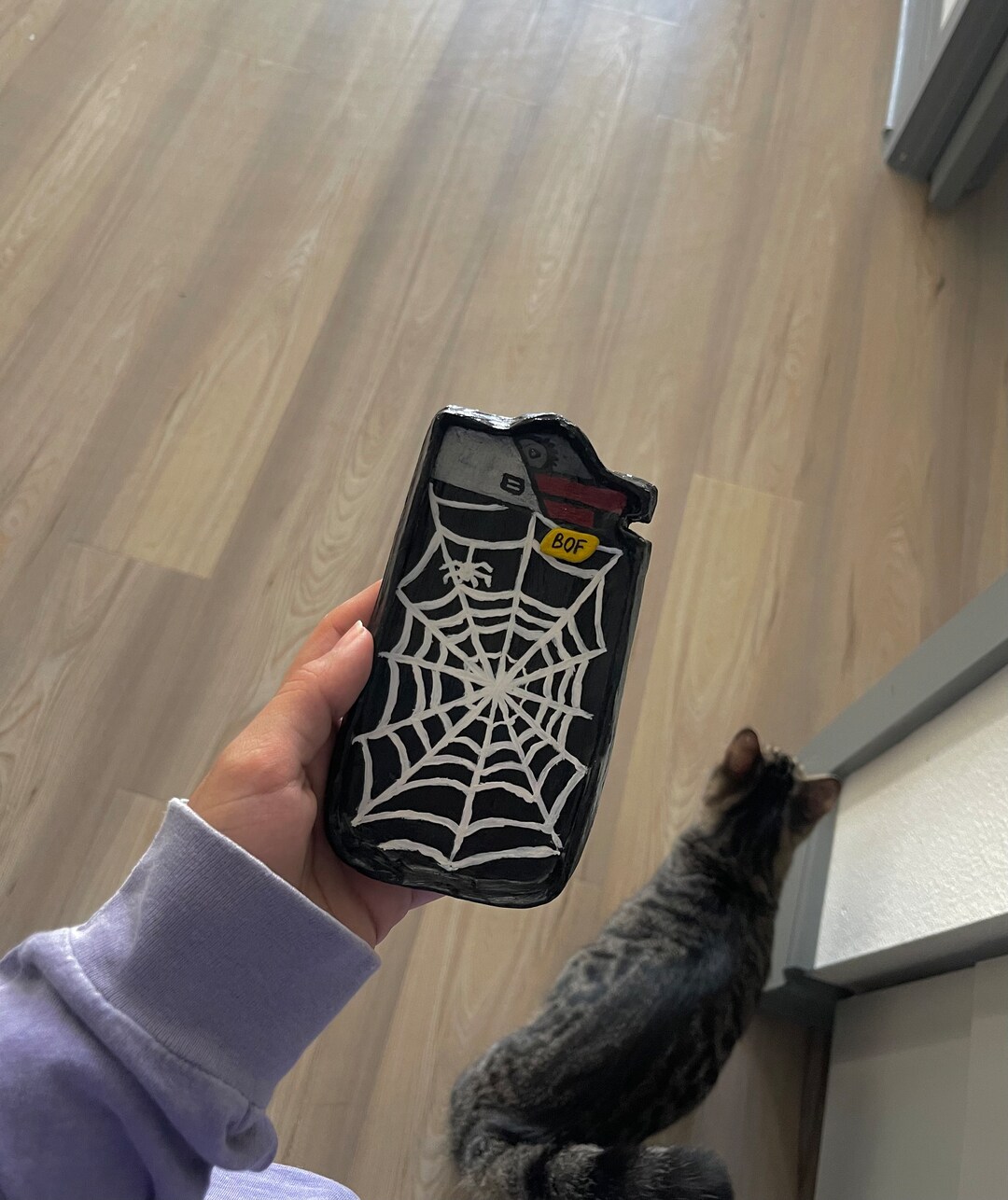 Bic Lighter Ashtray / Handmade Clay Ashtray/christmas Gift Idea/ Birthday Gift Idea Etsy