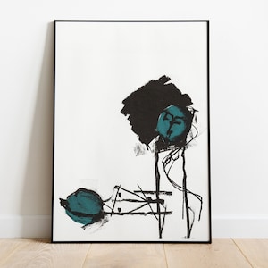 Sérigraphie 60 cm * 80 cm, signée et numérotée - édition limitée à 10 exemplaires
