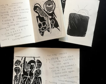 Fu ck ing P ub lica tion - Limited Edition of 15 (risograph zine 12pages)