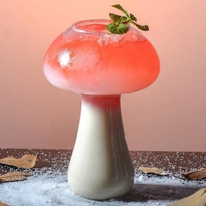 Mushroom Cocktail Glass