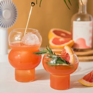 Bubble Cocktail Glasses