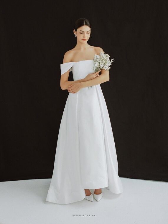 トップス neith Veil Off-shoulder Dress(White) Last2】Veil Off-shoulder Dress(White) – neith.onlinestore