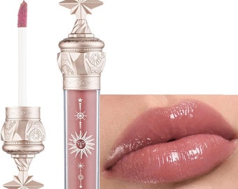 Getönter Lippenbalsam, Lippenstift Lipgloss, wasserfester, langlebiger Lippenstift für pralleren Lippenglanz und Make-up, flüssige Rouge-Lippentönung, Geschenk 3,5 ml, 1 Stück