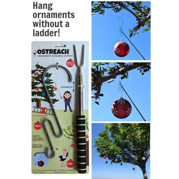 Ornament Hanging System - OSTREACH Ornament Hooks