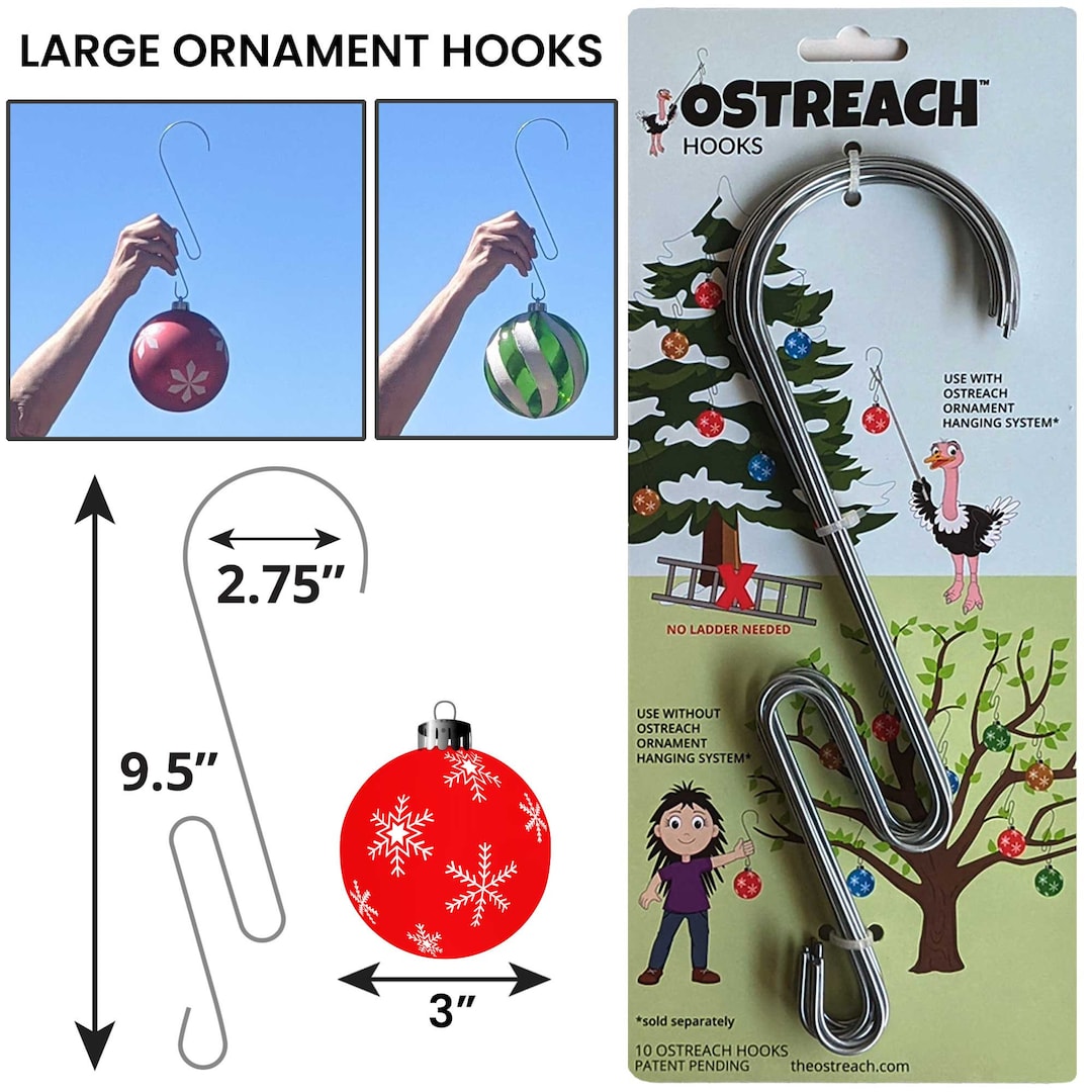 Ornament Hangers, Ornament Hooks, Christmas Hooks, Tree Hooks, Christmas Tree Hooks, Ornament