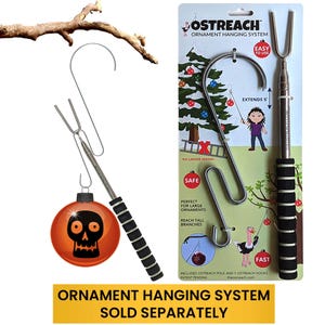 Outdoor Tree Hangers for Spooky Ornaments - Large Halloween Ornament Hook – Halloween Ornament Hangers | Ostreach