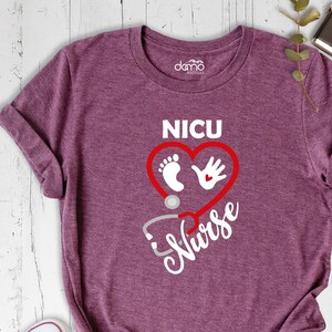 NICU Nurse T-Shirt, Neonatal Icu Shirts, NICU Nurse T Shirt, eonatal Intensive Care Unit Nurse Shirt, NICU Squad Tee, Funny Nurse Life Shirt