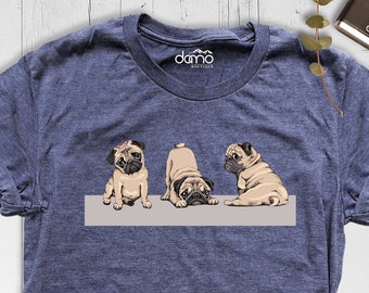 pug t shirts for sale