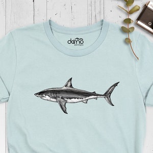 Shark Shirt, Cool Shark T-Shirt, Cute Shark Shirt, Birthday Gift Shirt, Shark Lovers T-Shirt, Animal Graphic Tee, Shark Tee