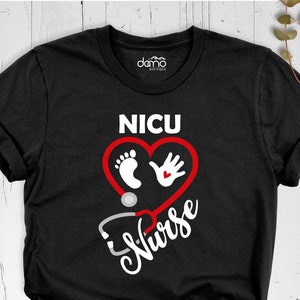 NICU Nurse T- Shirt | Bella Canvas Nurse/ Birth Worker Tee | Nurse Gift | Neonatal