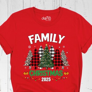 Christmas Family Crew Shirt Xmas Tree Tee, Christmas Holiday Group Tshirt, Christmas Team Tee, Christmas Gift Tee, Merry Christmas Tee