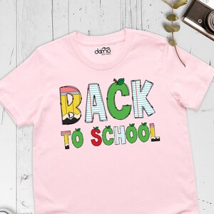Kids School Shirt, Welcome Back To School Shirt, First Day Of School Tee, Teacher Life Shirt, Kindergarten Shirt, Pencil Back To School Tee