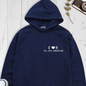  Initial Letter X plus C Couples Love Monogram Zip Hoodie :  Clothing, Shoes & Jewelry