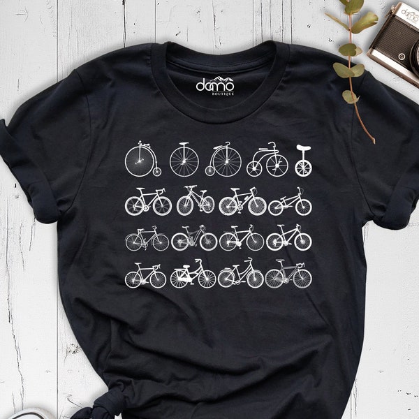 Bike Shirt, Bicycle T-shirt, Bicycle Tshirt, Cycling Shirt, Bicyclist Shirt, Bicycle Day Shirt, Shirt for Biker, Funny Bicycle Shirt