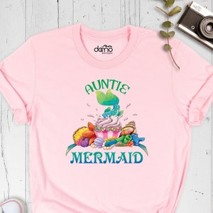 Mermaid Shirt, Mermaid Party Shirt, Mermaid Aunt Shirt, Mermaid Party T-Shirt, Mermaid Shirt, Funny Squad T-Shirt, Family Mermaid Shirts
