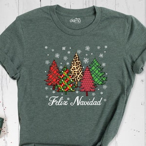 Camiseta Navide a Etsy