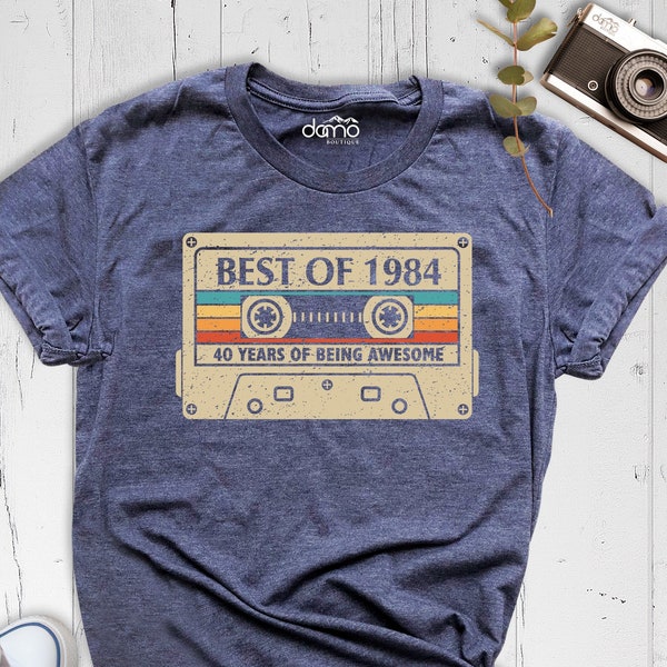 Personalized 40th Birthday Shirt For Men - "Gettin' Old Pissy & Cranky" Custom Year - View #10