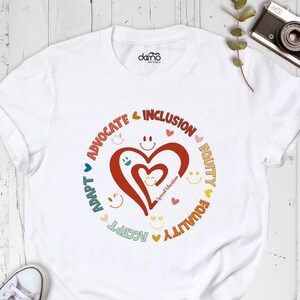 Accept Adapt Advocate Inclusion Equality Shirt, Autism Awareness Shirt, Autism Shirt, Autism Mom Shirt, Sped Teacher Shirt, ABA BCBA Shirt