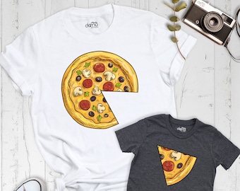 Pizza Matching Shirts, Pizza Slice Dad and Son, Mom And Son Shirt, Pizza Matching Family Shirt, Pizza and Pizza Slice, Daddy Son Tee
