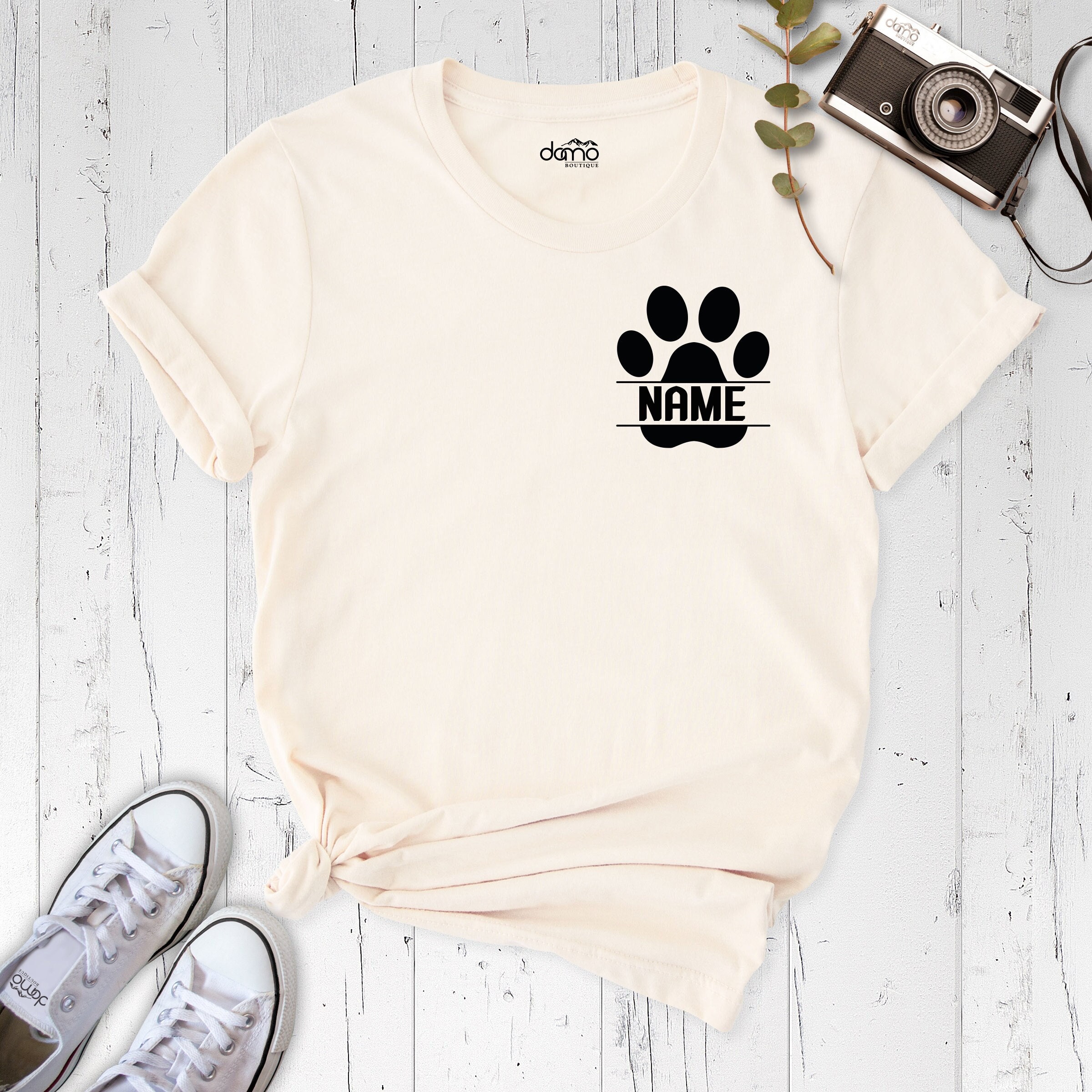 Custom Dog Name Shirts, Dog Paw Shirts, Dog Mom, Pocket Paw Shirt, Custom Pet Shirt, Vet Tech Shirt, Personalized Dog Shirt, Pet Owner Shirt