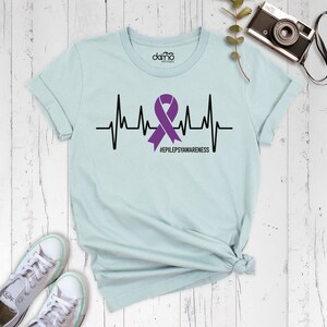 Purple Ribbon Epilepsy Awareness Tee
