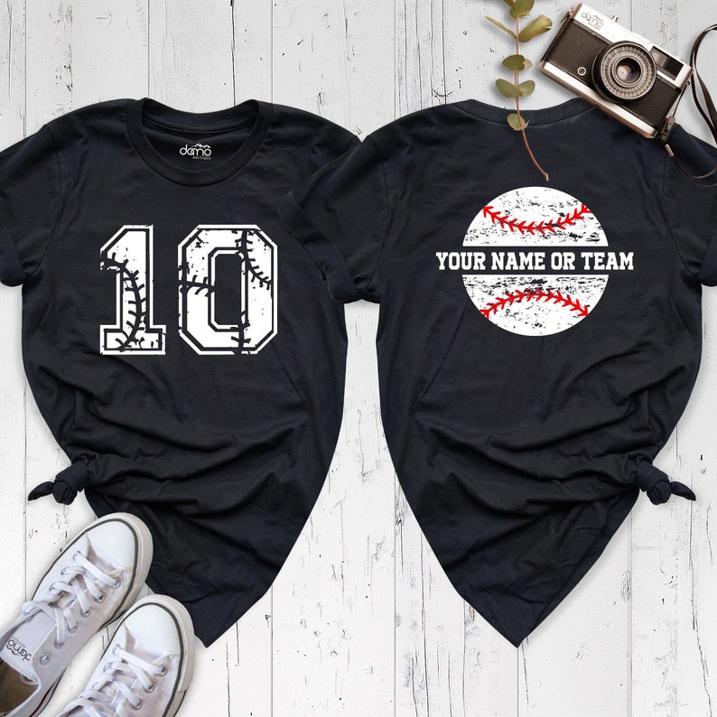 Baseball Numbers Shirt Custom Baseball Shirt Baseball | Etsy