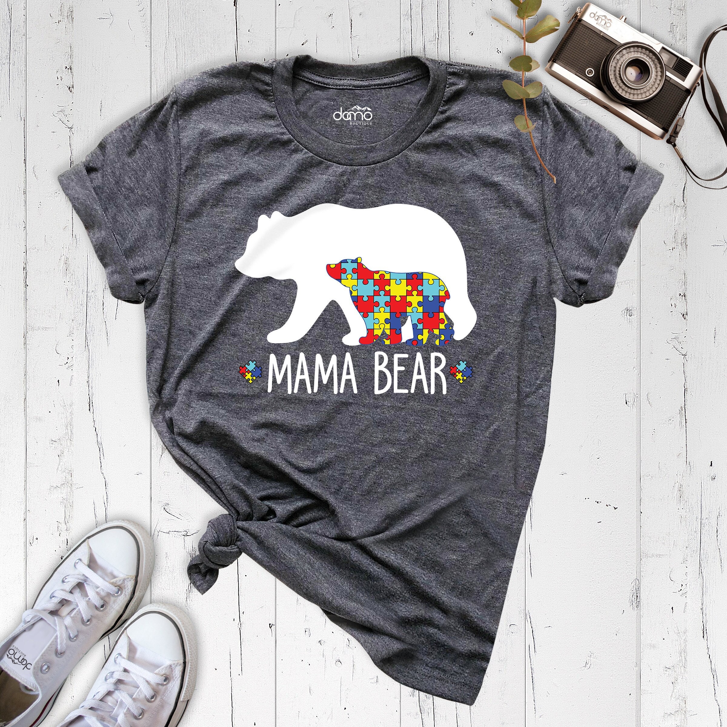 Mama Bear Autism T-Shirt Mama Bear Autism T-Shirt