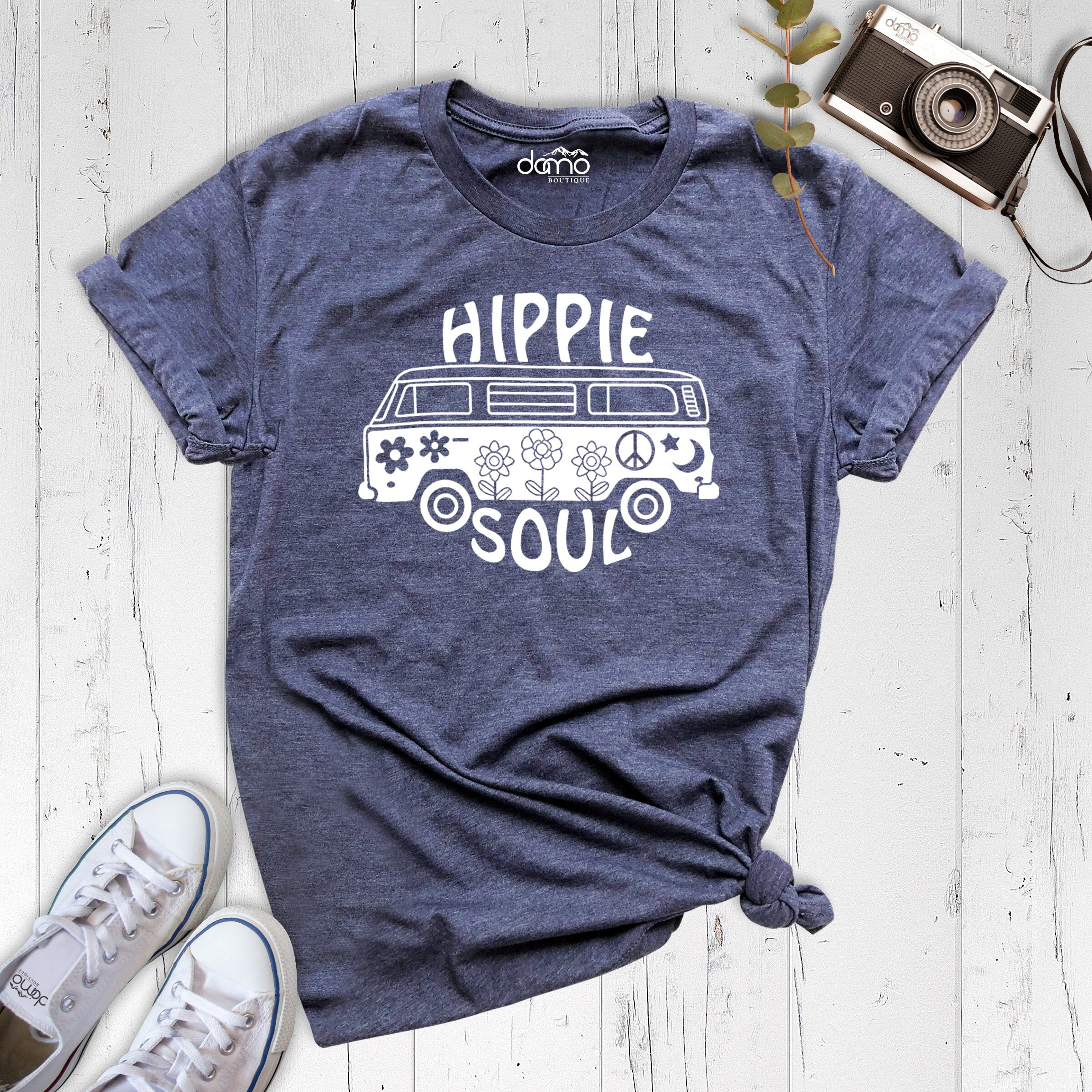 Hippie Soul Shirt, Hippie Bus Shirt, Hippie Shirt, Novelty Shirt, Boho Shirt, Peace Shirt, Boho girl gift,Good Vibes Shirt, Hippie Girl Gift