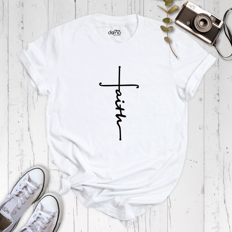 Faith Shirt, Christian Shirt, Religious Shirt, Christian Gift ...