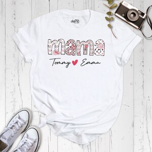 Valentine Days Mama Tee by DamoBoutique