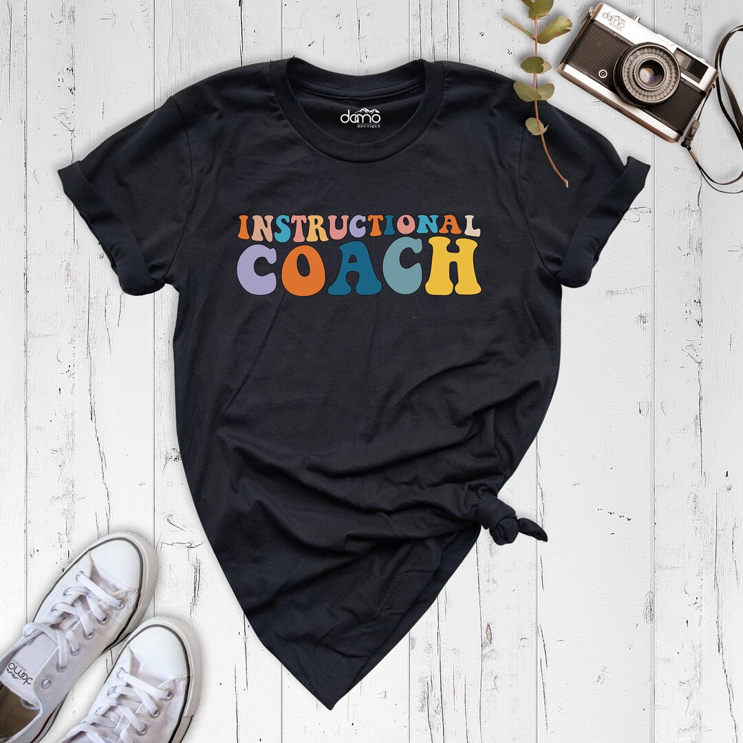 Instructional Coach Shirts for Women, Educational Coach Shirt