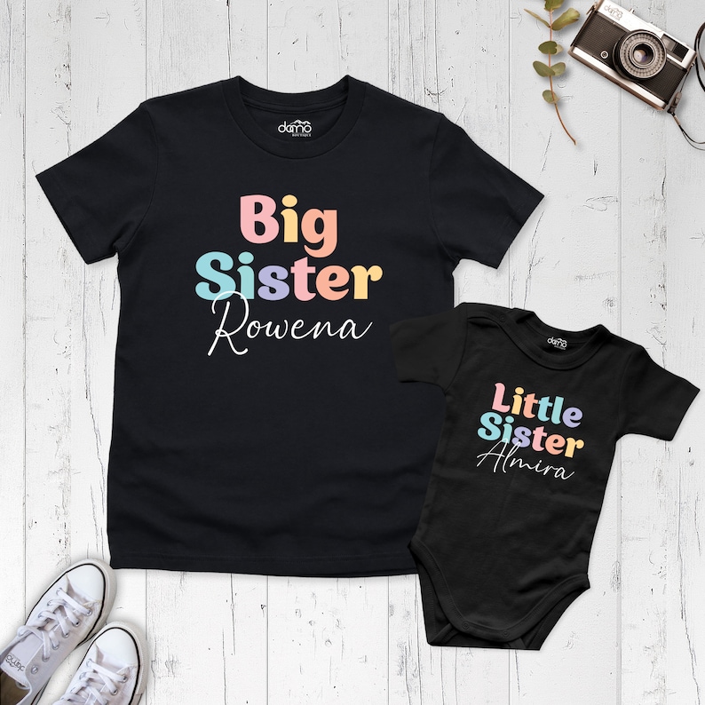 Mama and Big Sister Tshirt by DamoBoutique