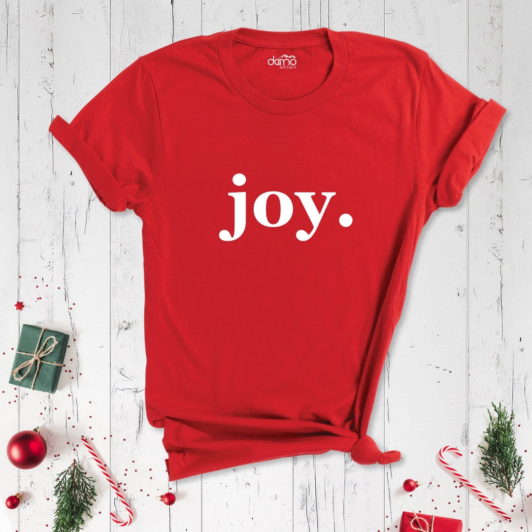 Joy Christmas Shirt, Christmas Joy Shirt, Cute Christmas Shirt