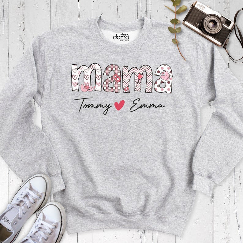 Custom Mama Sweatshirt by DamoBoutique
