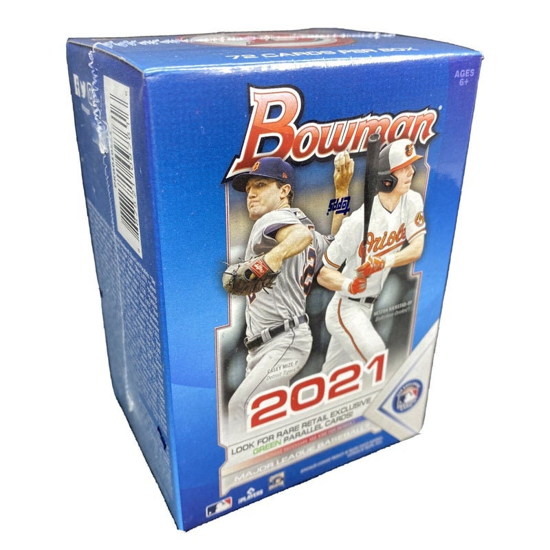 2021 Bowman MLB Baseball Card Blaster Box 72 Cards per Box Etsy