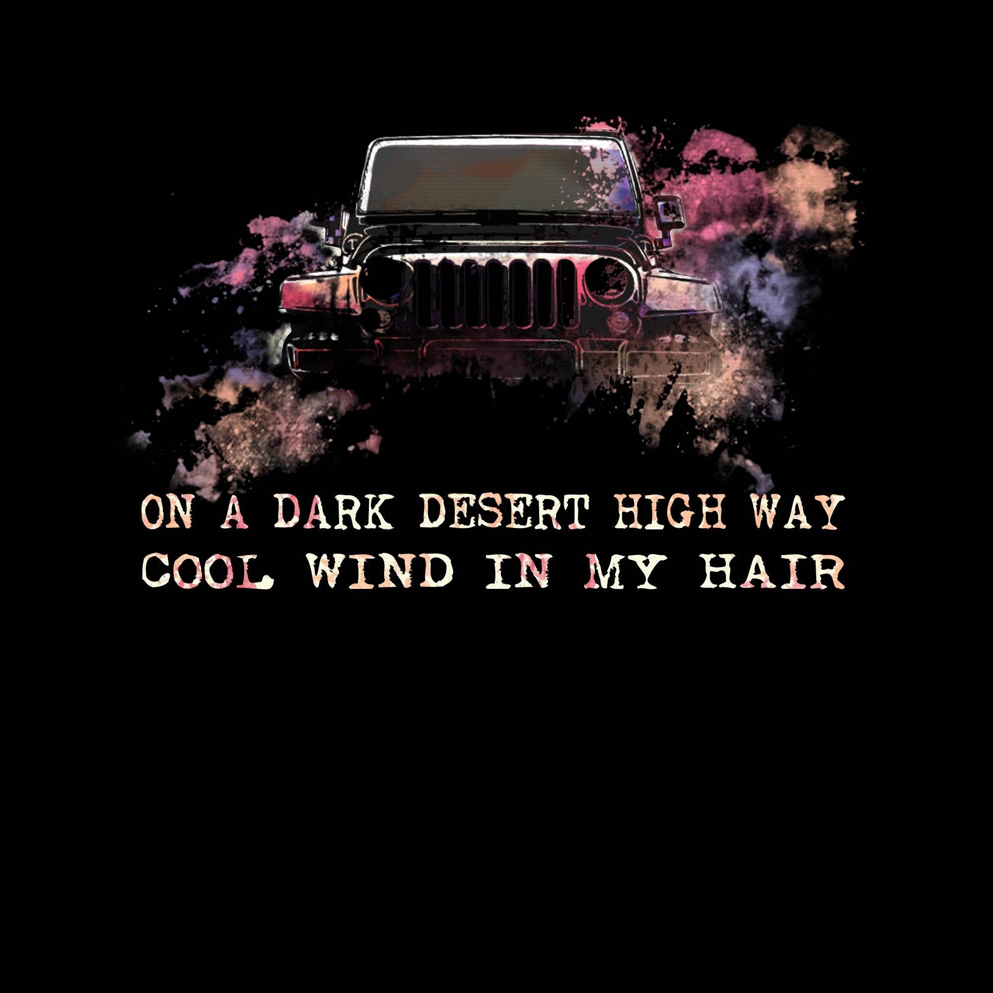 On A Dark Desert Highway Cool Wind In My Hair Digital Prints Etsy