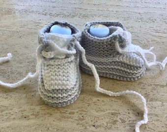 Strickanleitung - Baby Booties Unisex - In 3 Größen