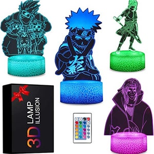 Naruto Night Light Etsy UK