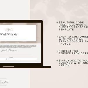 Dubsado One Click Lead Capture Template for Service Providers | CODE FREE | Dubsado Template | Lead Capture Template | Dubsado Forms image 4